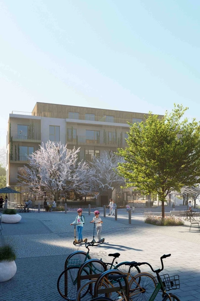 EARCH.CZ píše: Centrum nové Jesenice od studia MS architekti