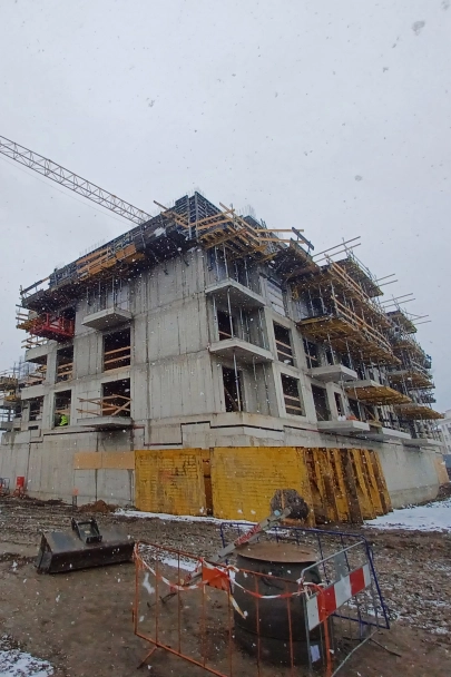 Stavba druhé etapy projektu Kolbenova Park pokračuje