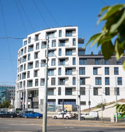 Rezidenční projekt Žižkovské zahrady na Praze 3 má vydané kolaudační rozhodnutí!