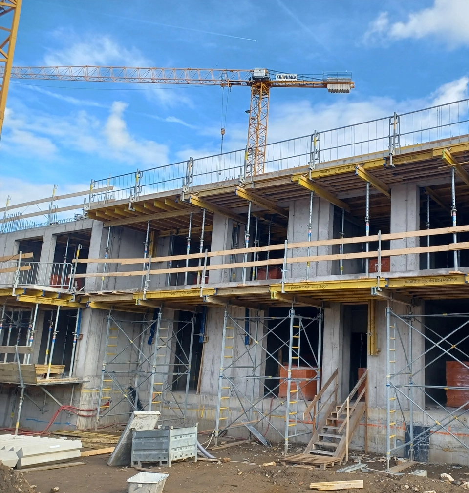 Stavba projektu Kolbenova Park pokračuje podle plánu!