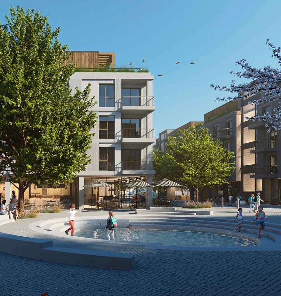 EARCH.CZ píše: Centrum nové Jesenice od studia MS architekti