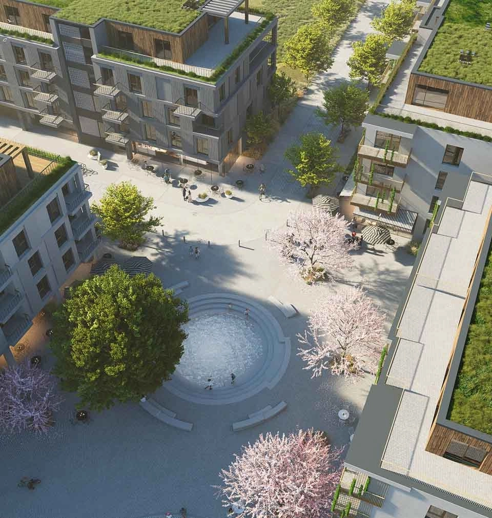 EARCH.CZ píše: Centrum nové Jesenice od studia MS architekti