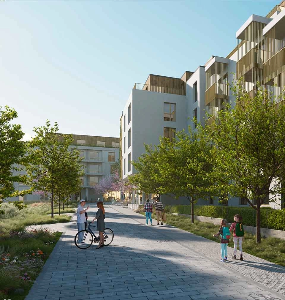 EARCH.CZ píše: Centrum nové Jesenice od studia MS architekti