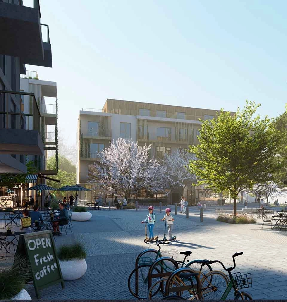 EARCH.CZ píše: Centrum nové Jesenice od studia MS architekti