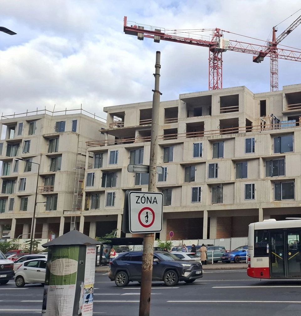 Žižkovské zahrady rostou do finální podoby