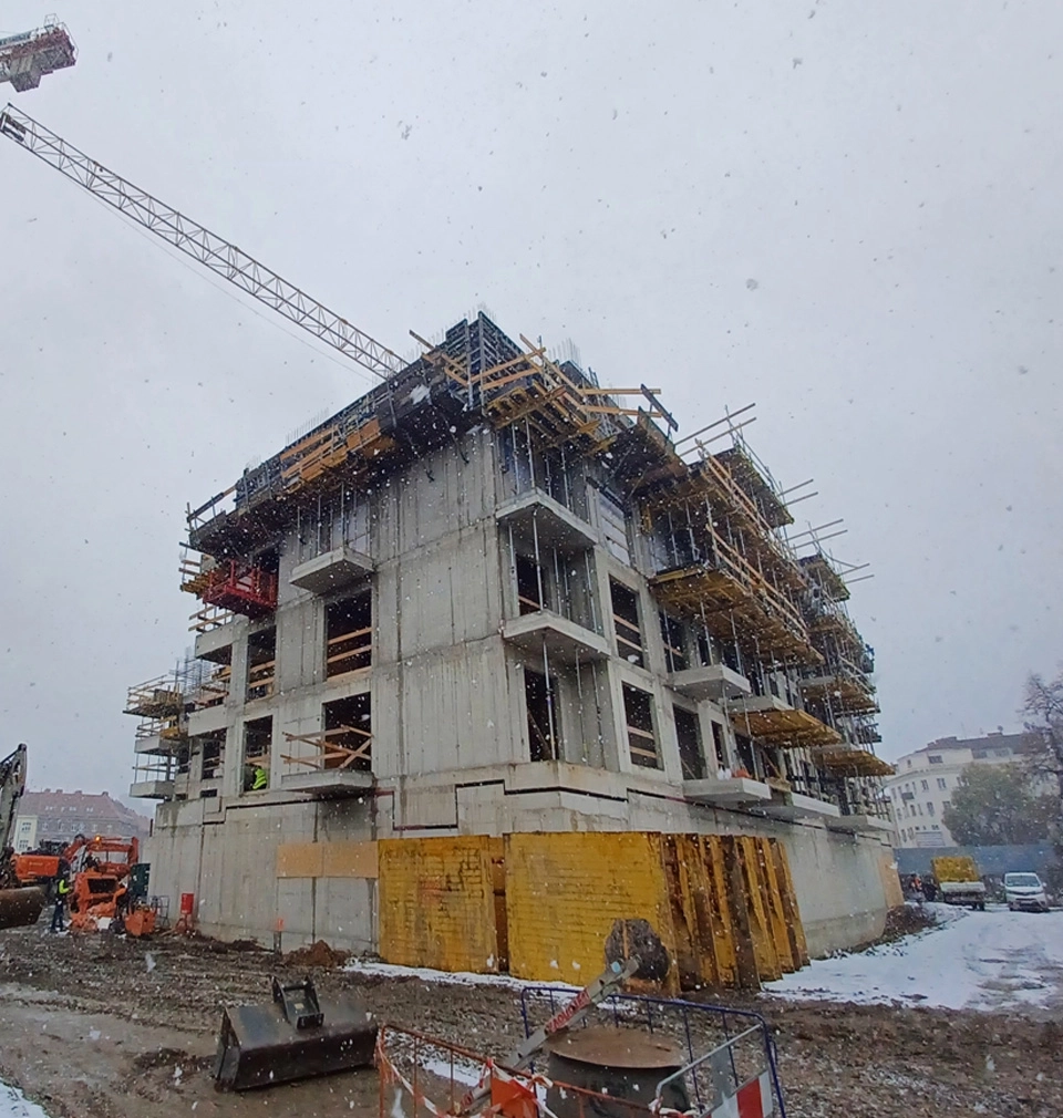 Stavba druhé etapy projektu Kolbenova Park pokračuje