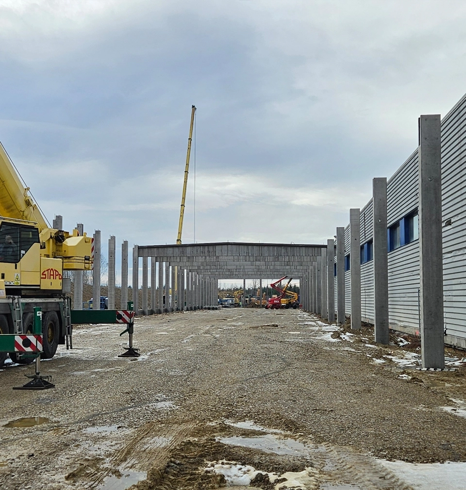 Návrhujeme nejen bytové domy, kanceláře a městské lokality, ale i průmyslové objekty