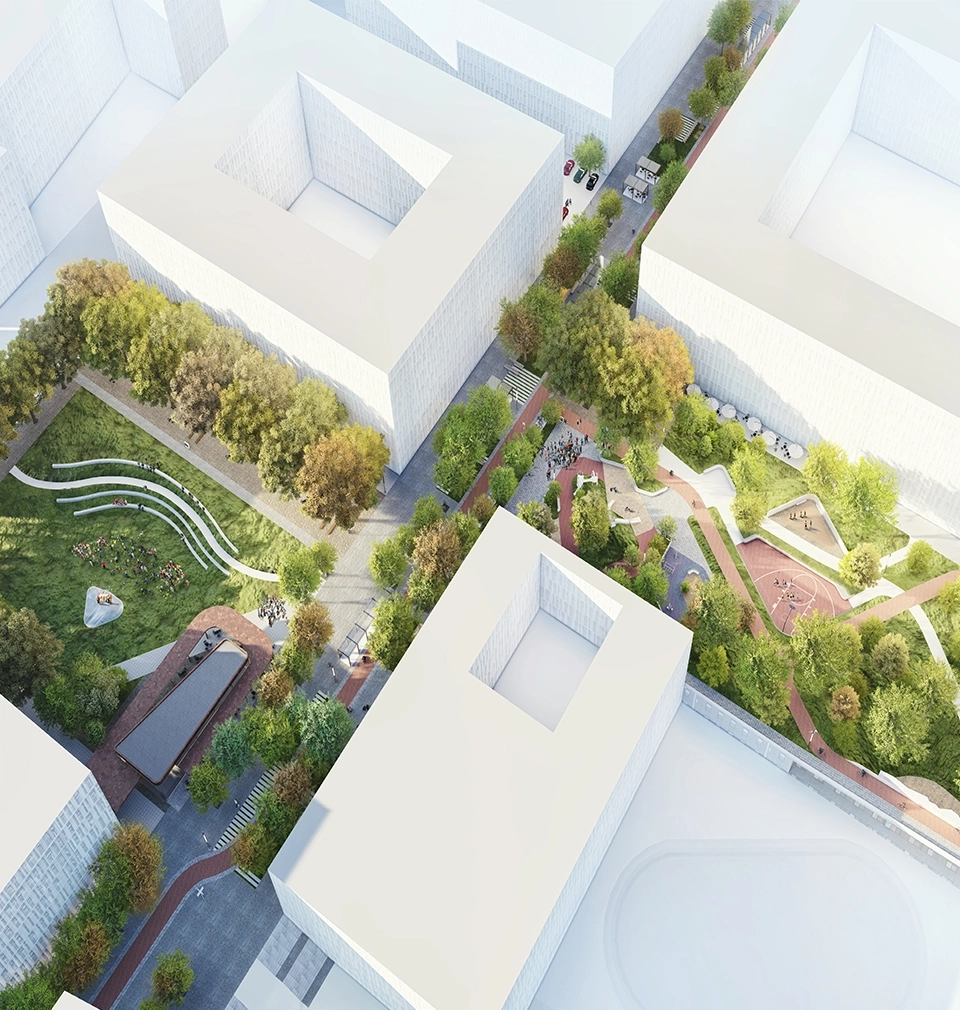 Novou lokalitu Smíchov City brzy doplní kvalitní veřejný prostor