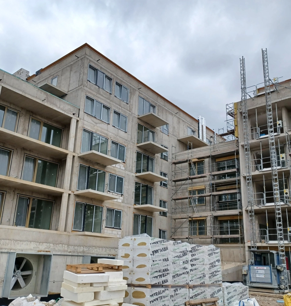 Rezidenční projekt Kolbenova Park se postupně blíží ke kolaudaci!