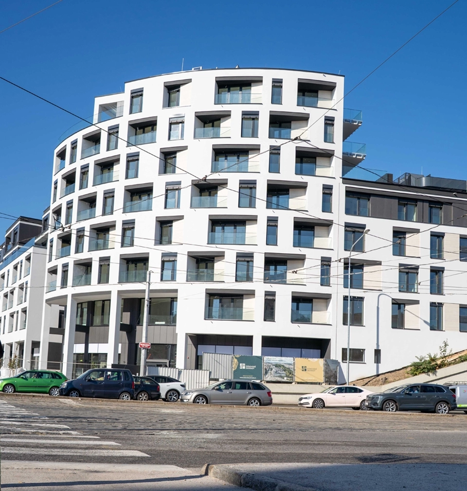 Rezidenční projekt Žižkovské zahrady na Praze 3 má vydané kolaudační rozhodnutí!